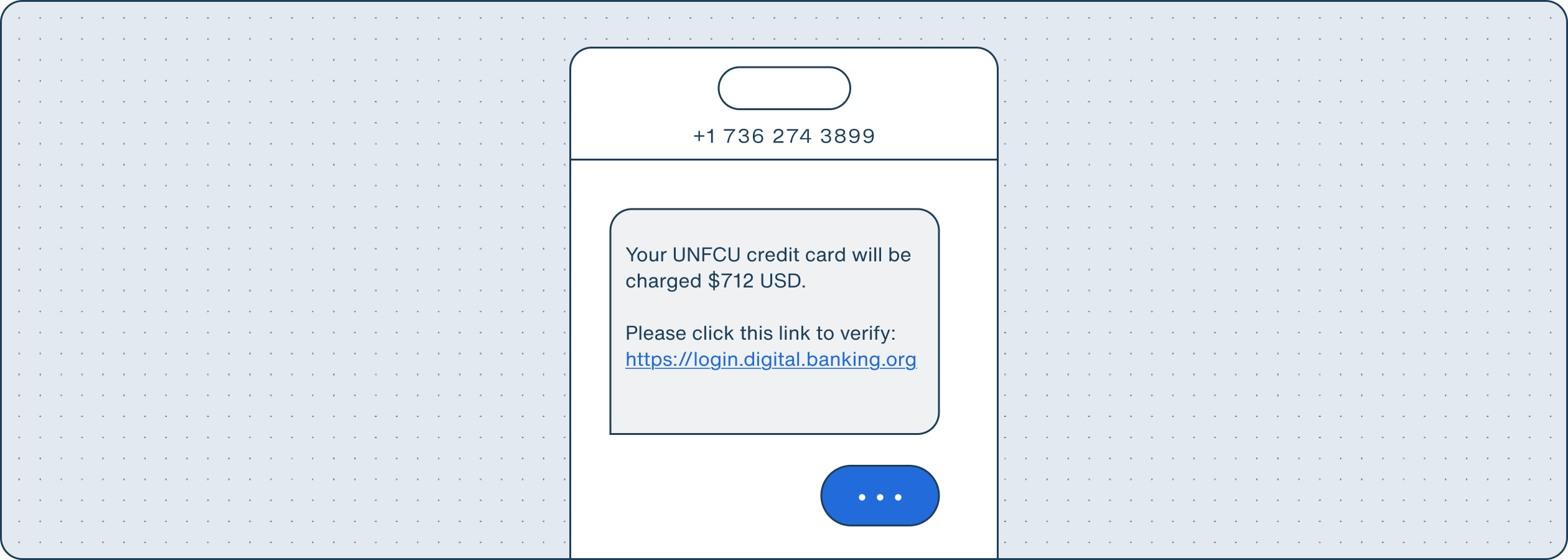 Example of a fraud text